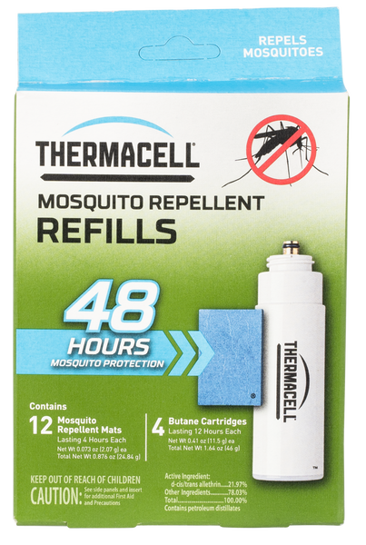 Thermacell Refill Unit 48 Hour - (4 Fuel12 Mats)