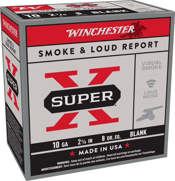 Winchester Ammo Super X, Win Xbp10w     BLK Pwd Blank         25/10