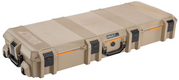 Pelican Vault Tactical Rifle - Case W/ Wheels/foam 44" Tan