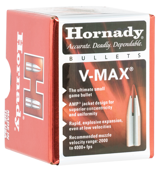 Hornady Bullets 17 Cal .172 - 25gr V-max 100ct