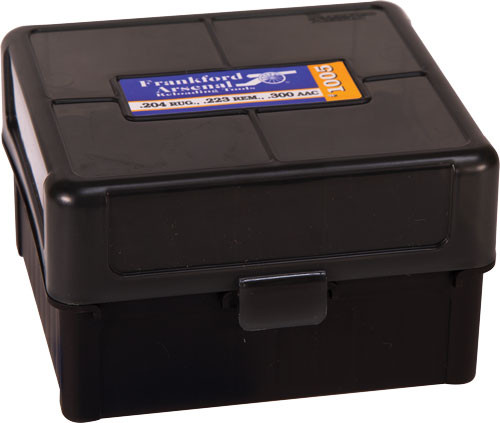F/a Ammo Box .223 100 Rounds - Black/smoke Hinge Top