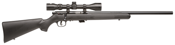 Savage Mark Ii-fvxp .22lr 21" - Hb W/3-9x40 Acu Tgr Bl/blk Syn