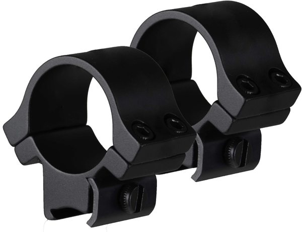 Truglo Rings 1" Medium Matte - Rimfire/airgun 3/8" W/4 Screws