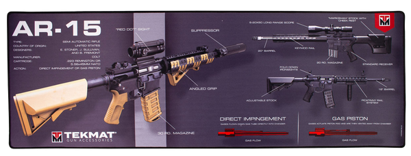 Beck Tek, Llc (tekmat) Ultra Premium Cleaning Mat, Tekmat R44ar15wpd   Ultra44 Ar15 Wepons Platform