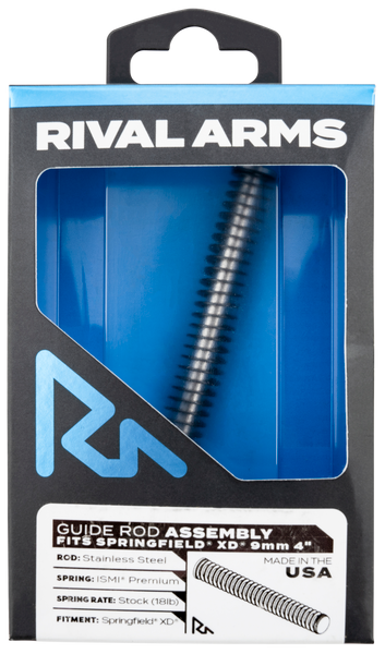 Rival Arms Guide Rod Assembly, Rival Ra-ra50a101s Guide Rod Asm Xd9 4  SS