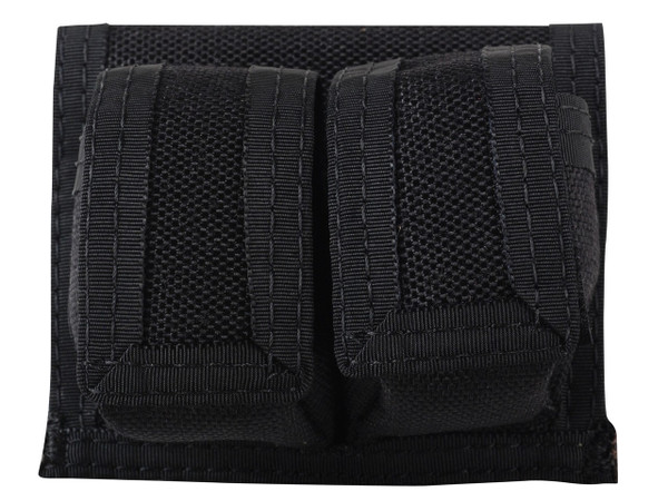 This is a HKS universal (will fit any model of HKS speedloader) speedloader pouch, black, nylon.