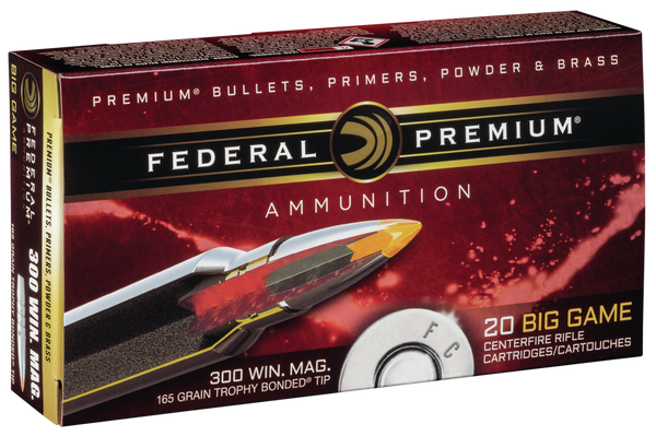 Federal Premium, Fed P300wtt2       300     165 Tbvtl        20/10