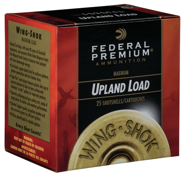 Federal Premium Upland, Fed Pf1635    Wngshk     16 Hv  11/8     25/10