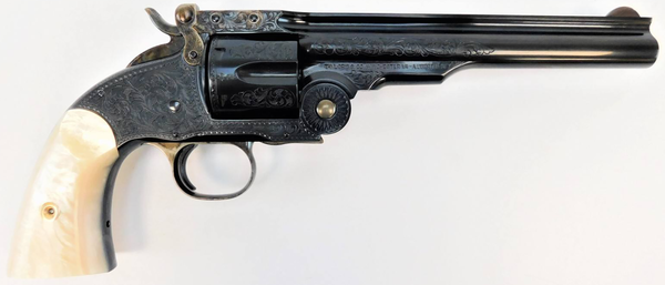 Taylors And Company Top Break, Tay 0850e14g16 Top Break Schofield Engravd 45lc 7
