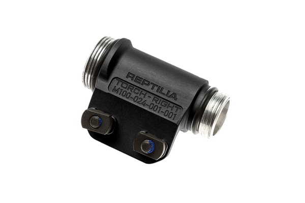 Reptilla,llc Torch, Reptilia 100043 Torch 3v/cr123 Mlok Rs Black