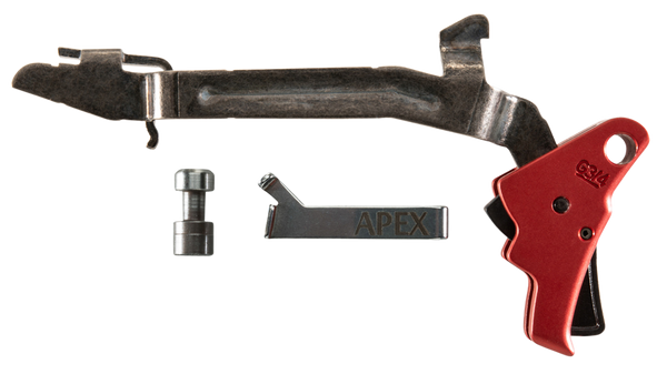Apex Tactical Specialties Action Enhancement, Apex 102155 Red Glck Actn Enhncmnt Trigger Kit