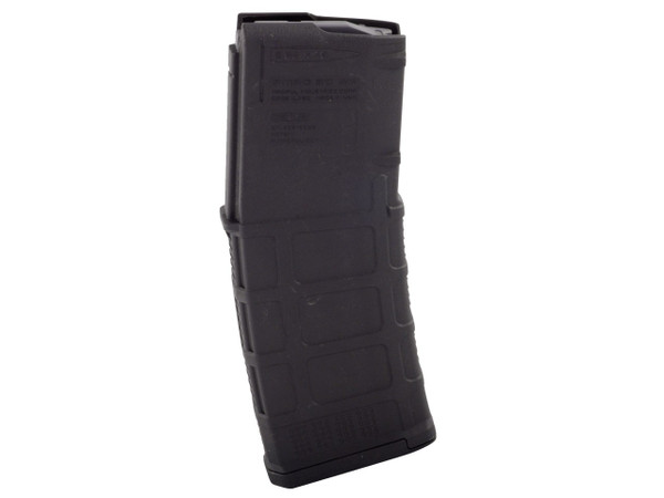 This is a solid black M3 30 round AR-15 magazine .223 / 5.56, made by Magpul.
