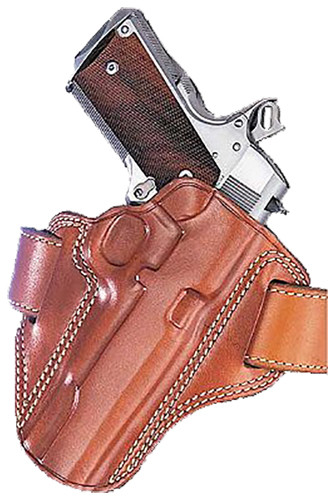 Galco Combat Master Belt Hlstr - Rh Leather Glock 172231 Blk