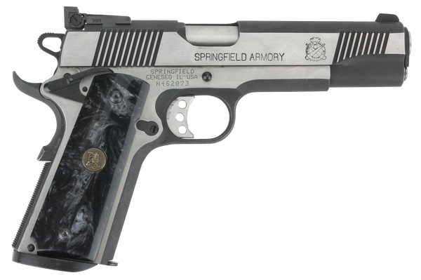 Pachmayr Grips 1911 Full Size - Black Pearl Smooth