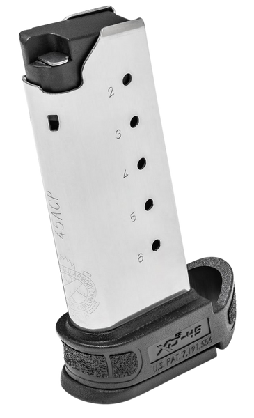 Sf Xds Mod.2 Grip Adapter - .45acp Magazine Sleeve Black
