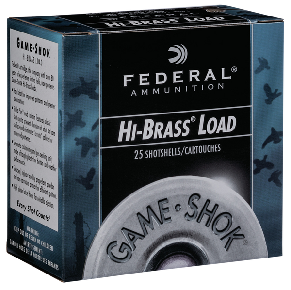 Fed Game Load 20ga 2.75" 2 3/4 - 1 Oz. #5 25-pack