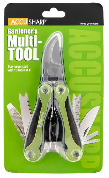 Accusharp Gardener's, Fpi 084c  Gardners   Multi-tool  Green