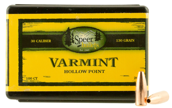 Speer Ammo Varmint, Speer 2005      Bull .308 130 HP              100