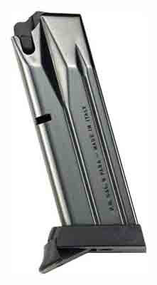 This is a 10 round factory magazine for the Beretta PX4 sub compact 40s&w, with a finger extension.