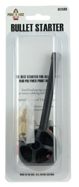 Cva Powerbelt Bullet Starter - Black Synthetic W/tips
