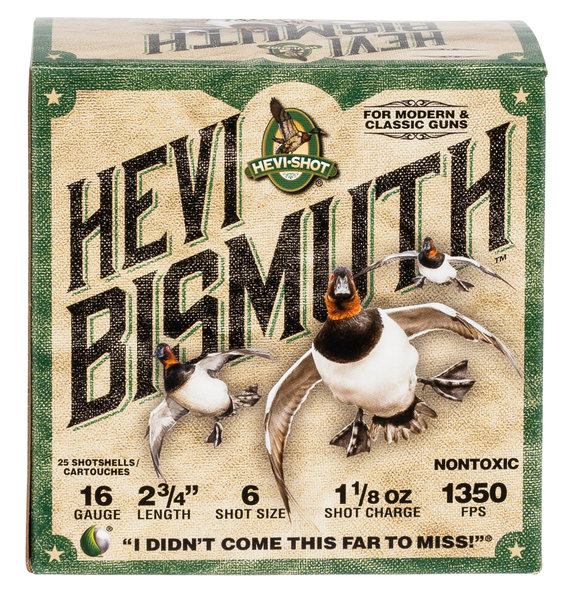 Hevishot Hevi-bismuth, Hevi Hs16706 Bismuth Wf   16 2.75  6  11/8  25/10