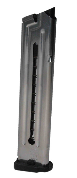 This is a factory Smith & Wesson magazine for the  SW22 Victory  .22lr, 10 round capacity