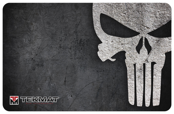 Tekmat Armorers Bench Mat - 11"x17" Punisher Black