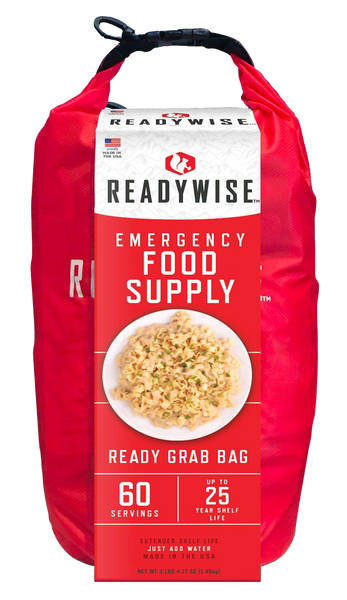 Wise Foods Emergency Supply, Wise Rw01-641 7 Day Emergency Dry Bag 60 Servings