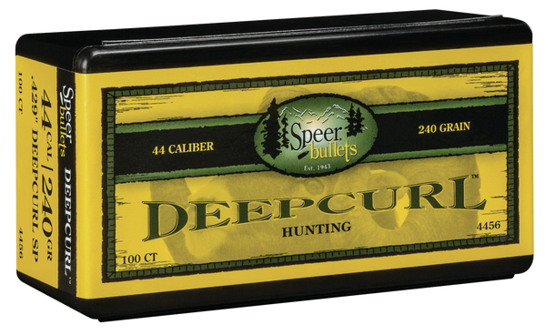 Speer Ammo Deepcurl, Speer 4456      Bull .429 240 Dcsp             50