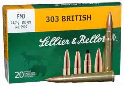 S&b Ammo .303 British - 180gr. Fmj 20-pack