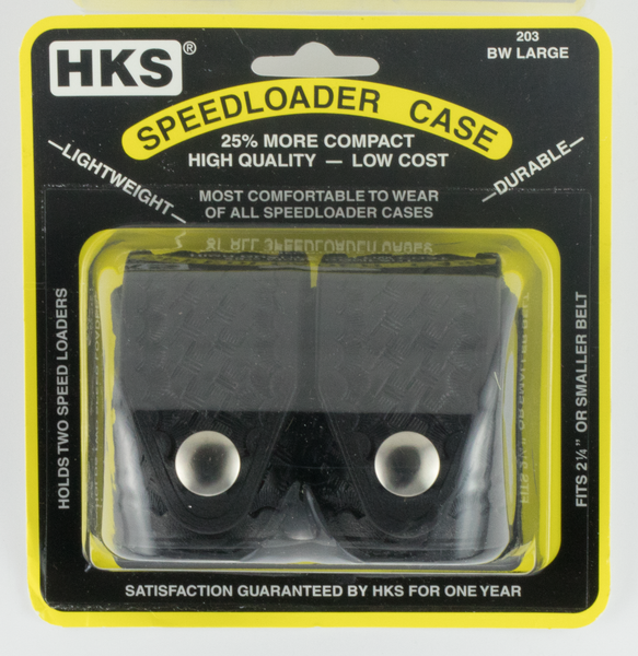 Hks Double Speedloader, Hks 203lbb Speedloader Case Lge Blkbsk