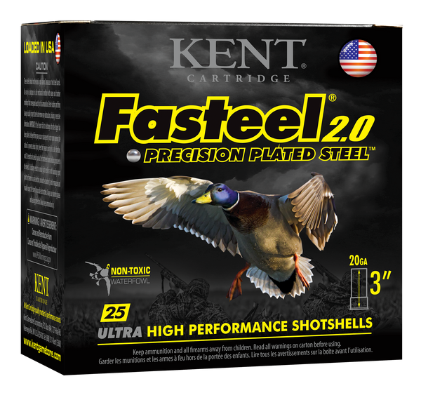 Kent Cartridge Fasteel 2.0, Kent K203fs243    3in 7/8    Faststl 2.0     25/10