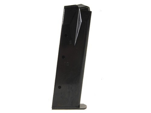This is a 17 round magazine for the Ruger 9mm, made by Mec-Gar.