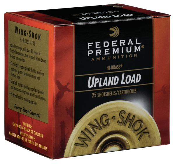 Federal Premium Upland, Fed P28375    Wngshk     28 Hv  3/4      25/10