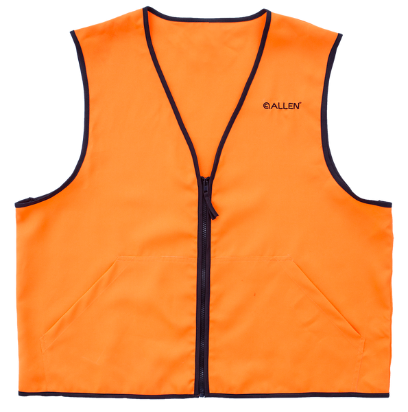 Allen Deluxe Hunting Vest - Orange Large 2 Front Pockets