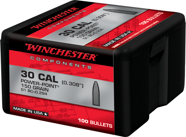 Winchester Ammo Centerfire Rifle, Win Wb30pp150x Bul 30    150 Pp         100/10
