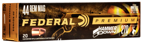 Fed Ammo Hammer Down 444marlin - 270gr. Jsp 20-pack