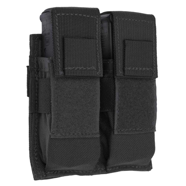 Tacshield (military Prod) Universal, Tacshield T3602bk Dbl  Universal  Pstl M-pouch Bk
