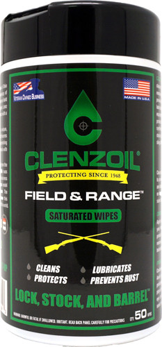 Clenzoil Field & Range - Saturated Wipes 50 Pack