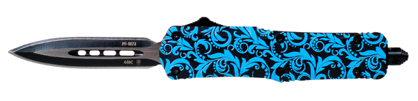 Templar Knife Maiden Teal, Temp Smdt131 Smll  Maiden Teal Dagger 440c Black