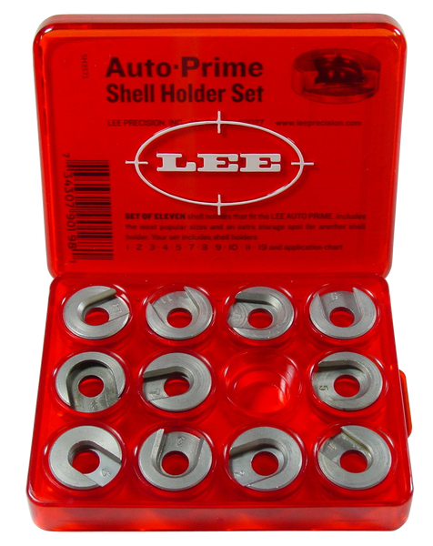 Lee Ap Shellholder Kit - W/11 Shellholders & Red Box