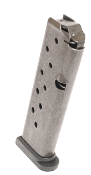 This is a 10 round magazine for the .380 acp Hi-Point. It can fit either the handgun or the carbine, it does not have the grip extension.