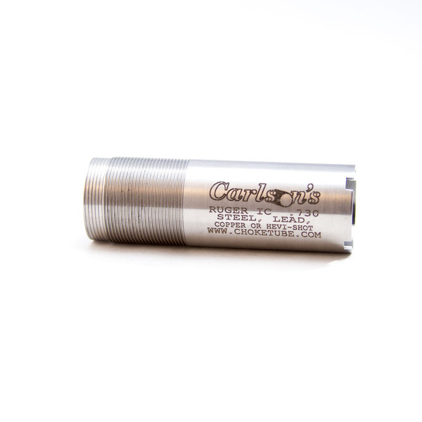 Ruger Flush Mount Replacement Stainless Choke Tubes - 12 Gauge, .730 Diameter, Improved Cylinder, Stainless