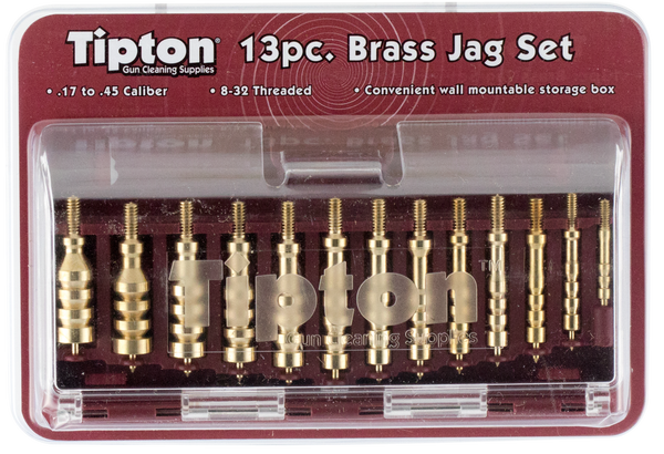 Tipton Brass Cleaning, Tipton 749245  12pc Brass Cln Jag Set