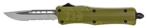 Cobra Tec Knives Llc Ctk-1, Cobra Sodctk1sds     Sml Ctk1 Serr Drop Odgreen