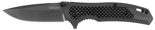 Kershaw Fringe, Ker 8310        Fringe Gray PVD Coating/cf Insert