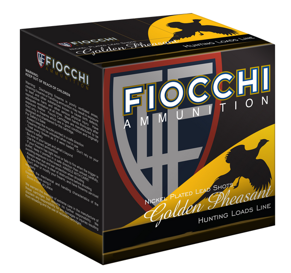 Fiocchi Golden Pheasant 12ga. - 2.75" 1485fps 1-3/8 #6 25-pk