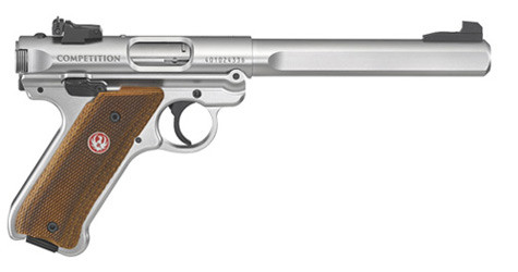 This is a Ruger Mark IV "Competition" .22 lr.