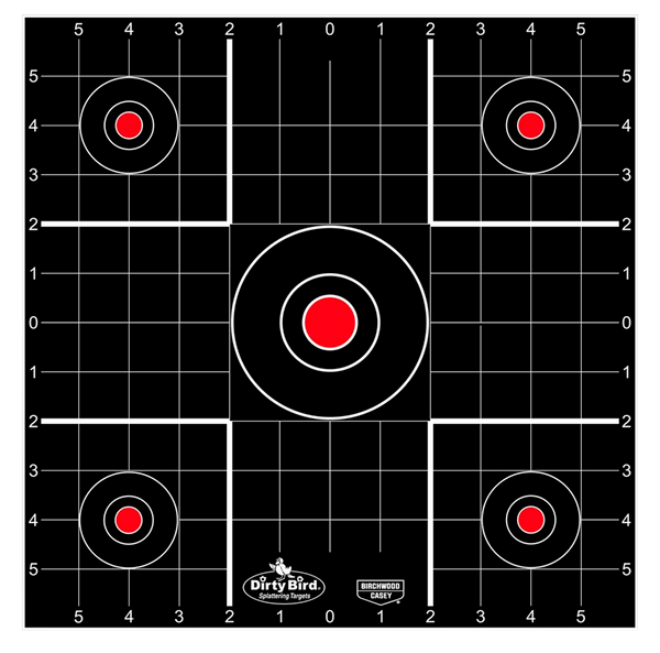 Birchwood Casey Dirty Bird, Bir 35270 Dirtybird 12"  Sightin Tgt         100pk