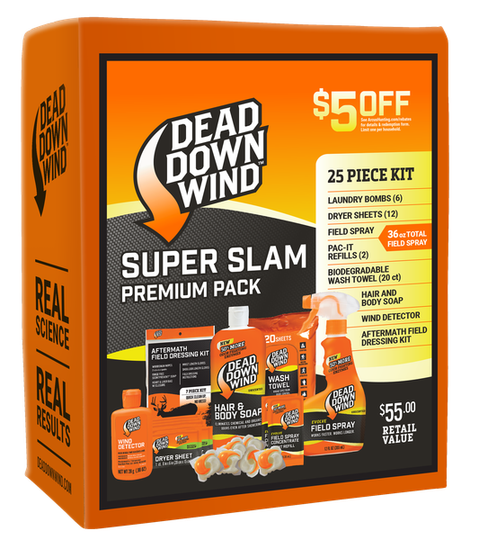 Dead Down Wind (arcus) Super Slam Premium Kit, Ddw 208118  Super Slam 25 Piece Box Kit